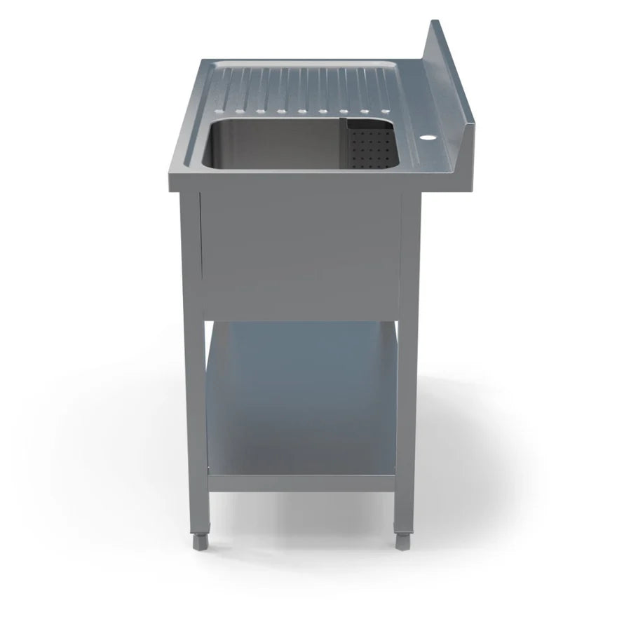 Washing Sink Single Bowl With Space