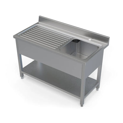 Washing Sink Single Bowl With Space