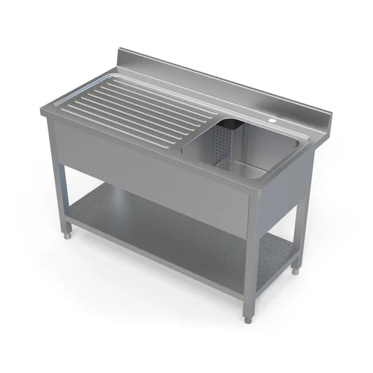 Washing Sink Single Bowl With Space